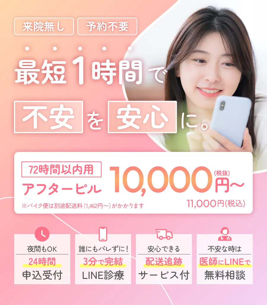 アフターピルお急ぎ便
